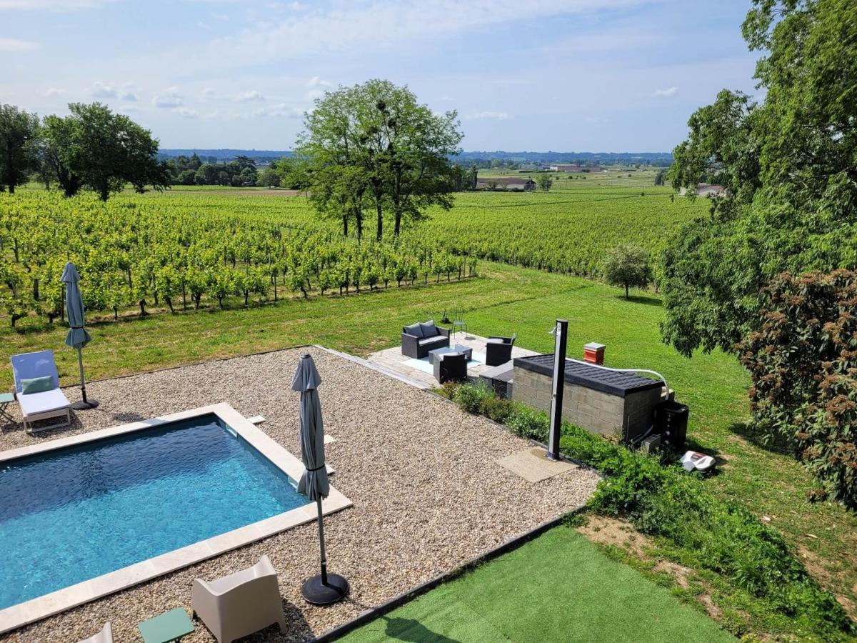 A L'Ombre De La Treille -Proche Saint-Emilion Bed & Breakfast Екстериор снимка